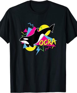 Orca Vintage Retro 90s Killer Whale Cool Style T-Shirt