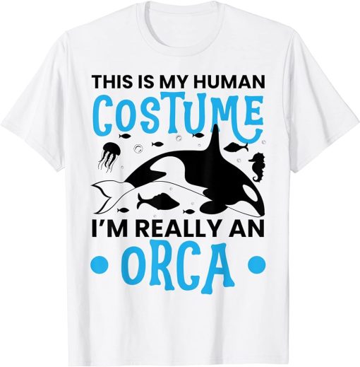 Funny Orca Lover Graphic for Women Men Kids Whale T-Shirt