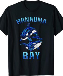 Hanauma Bay Hawaii Vacation Tribal Whale Orca T-Shirt